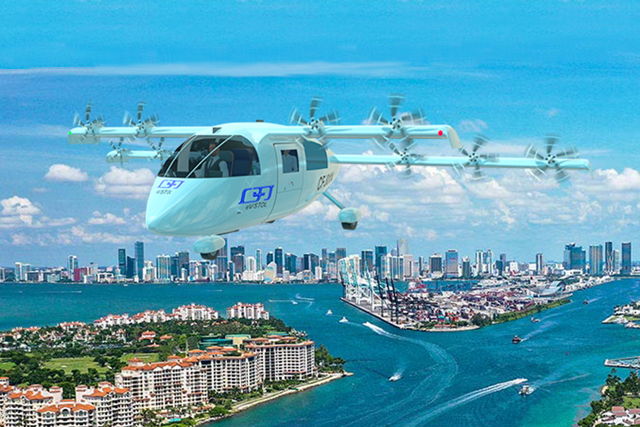 Coflow Jet CFJ-VTOL (eVTOL) air taxi aircraft concept design Coflow Jet CFJ-VTOL (eVTOL) air taxi aircraft concept design